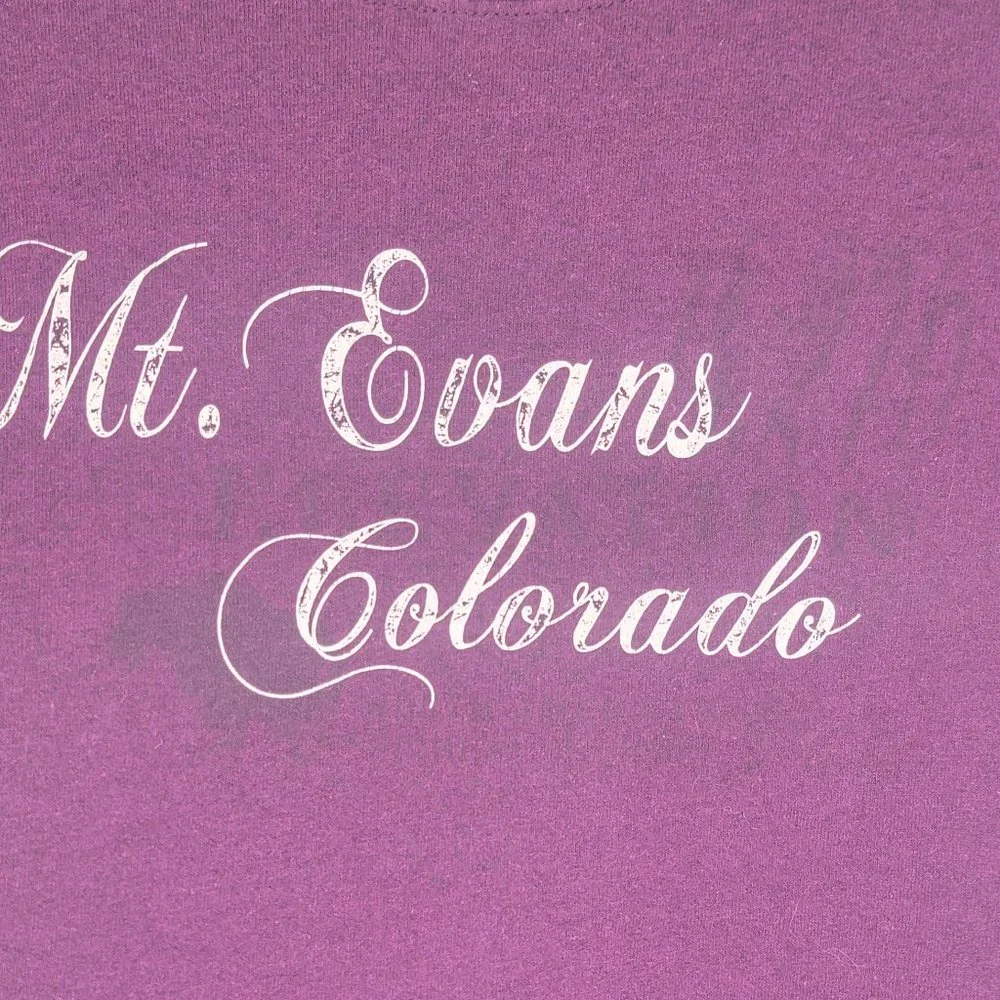 Mt. Evans Colorado Womens Shirt- Large - Picture 2 of 2